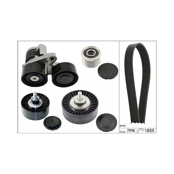 Ina BELT DRIVE KIT FB02041K Zoro